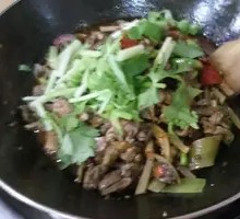 Beef and Chicken Offal Stir-fry