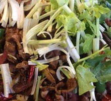 Spicy Chicken Offal Dry Pot