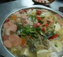 Single-Portion Meat Tofu Soup