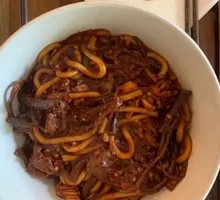 Beef and Wild Mushroom Fried Rice Noodles
