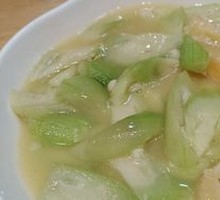 Loofah with Fried Dough Sticks