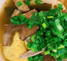 Clear Soup with Beef Offal