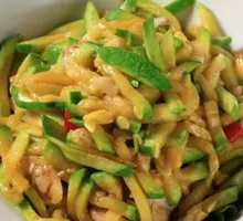 Stir-Fried Pumpkin Strips