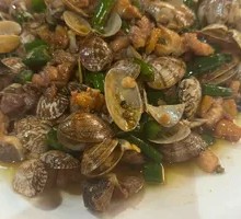 Green Pepper Clam Chicken