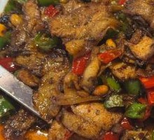 Salted Vegetable Stir-fried Pork