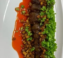 Green Pepper Sauce Sea Cucumber