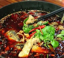 Spicy Pork Intestines with Fish