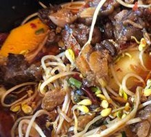 Pig Trotter and Chicken Stew