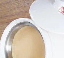 Steamed Egg with Pork and Mushrooms