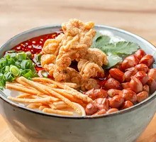 Crispy Pork and Tofu Brain