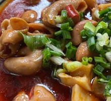 Braised Potatoes and Intestines
