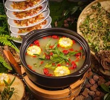 Stone Olive Corn Chicken Stew