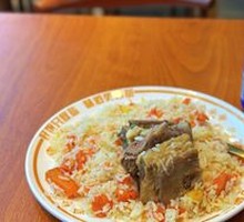 牛排抓饭