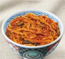 Fish-Flavored Shredded Pork Rice