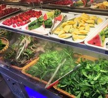 Self-Service Dessert Vegetables and Fruits
