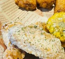Corn Cheese Fried Chicken