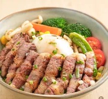 Grilled Angus Beef Ribeye Rice Bowl