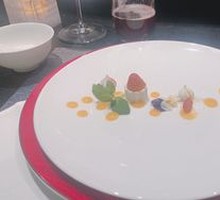 Elsa Rose Peach Pomelo Dessert