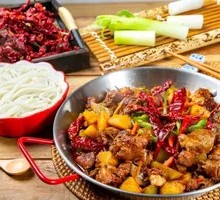 Large Pot Chicken Rice Noodles