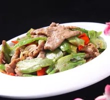 苦瓜炒肉片