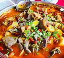 Bamboo-Wrapped Chicken Casserole