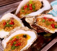 Freshly Shucked Oysters