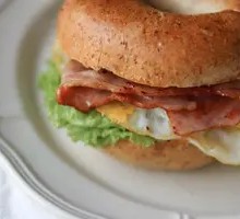 Bacon and Egg Bagel