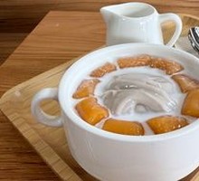 Taro Paste, Taro Balls, Coconut Milk Sweet Bean Curd Dessert