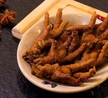 Braised Chicken Feet with Tiger Skin