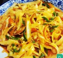 Egg Fried Knife-Cut Noodles