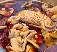 Spicy Pig Intestines in Chili Oil