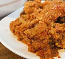 Steamed Pork Ribs with Rice Flour