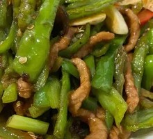 Green Pepper Shredded Pork Rice