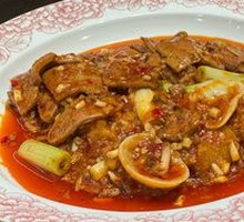Pork Liver Stir-fried with Houttuynia Herb