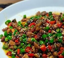 Stir-fried Chicken with Green Chili