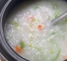 Vegetable Mixed Rice Porridge
