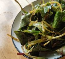 Cold-mixed Houttuynia herb