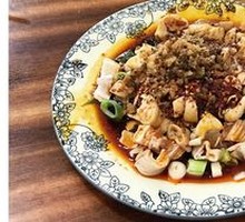 Spiced Pig Intestines Salad