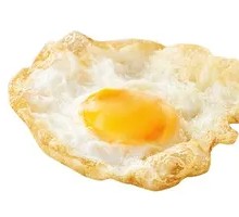 Heart-shaped Fried Egg