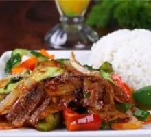 Spicy Pork Fried Rice Bowl
