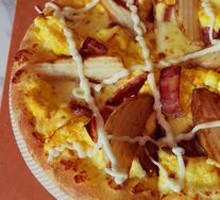American-style Bacon & Potato Pizza