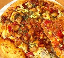 Italian Meat Sauce Pizza