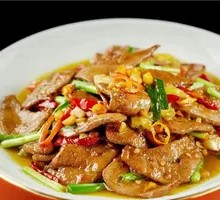Spicy Beef Liver