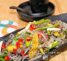 Sichuan-style Pickled Pepper Fish Skin