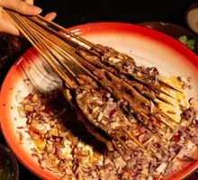 Grilled Pork Kidney by Non-Intangible Heritage Master Ba Erge