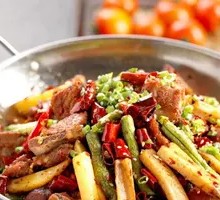 Spicy Pork Intestines Stir-fry