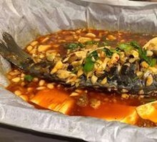 Garlic-Flavored Clam Fish
