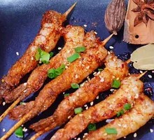 Grilled Green Shrimp