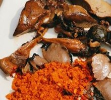 Braised Chicken Gizzard and Liver