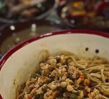 Stewed Meat with String Beans Sauce